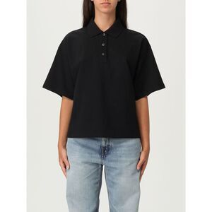 Saint Laurent Polo Shirt Woman Black